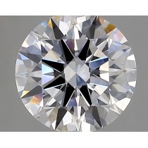 Lab Created 2.36 Carat H-VS1 Round Diamond