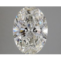 Lab Created 4.26 Carat H-VVS2 Oval Diamond Lab Created 4.26 Carat H-VVS2 Oval Diamond