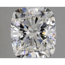 Lab Created 3.30 Carat H-VS1 Cushion Cut Diamond