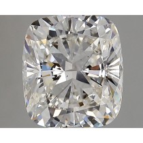 Lab Created 3.10 Carat G-VS2 Cushion Cut Diamond Lab Created 3.10 Carat G-VS2 Cushion Cut Diamond