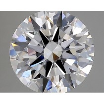 Lab Created 4.03 Carat F-VVS2 Round Diamond