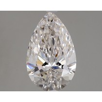 Lab Created 2.24 Carat G-VS2 Pear Shaped Diamond