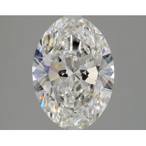 Lab Created 2.69 Carat G-VS1 Oval Diamond Lab Created 2.69 Carat G-VS1 Oval Diamond