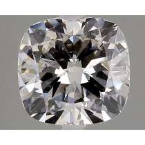 Lab Created 3.20 Carat H-VS1 Cushion Cut Diamond