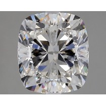 Lab Created 3.48 Carat H-VS1 Cushion Cut Diamond Lab Created 3.48 Carat H-VS1 Cushion Cut Diamond