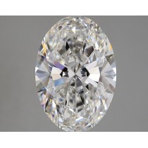 Lab Created 4.16 Carat G-VS1 Oval Diamond Lab Created 4.16 Carat G-VS1 Oval Diamond