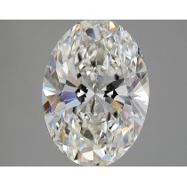 Lab Created 5.15 Carat H-VS1 Oval Diamond Lab Created 5.15 Carat H-VS1 Oval Diamond
