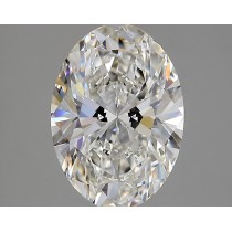 Lab Created 3.63 Carat H-VS1 Oval Diamond Lab Created 3.63 Carat H-VS1 Oval Diamond