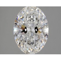 Lab Created 3.57 Carat F-VS2 Oval Diamond Lab Created 3.57 Carat F-VS2 Oval Diamond