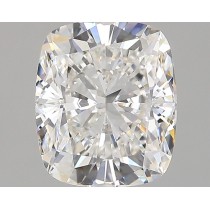 Lab Created 3.20 Carat G-VS2 Cushion Cut Diamond Lab Created 3.20 Carat G-VS2 Cushion Cut Diamond