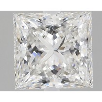 Lab Created 3.33 Carat G-VVS2 Princess Cut Diamond