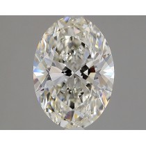 Lab Created 2.41 Carat I-VS1 Oval Diamond