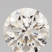 Lab Created 2.45 Carat H-SI1 Round Diamond