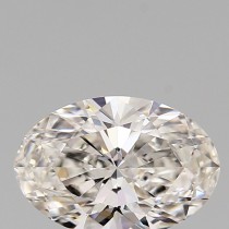 Lab Created 1.62 Carat G-VVS2 Oval Diamond
