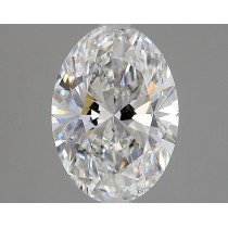 Lab Created 2.39 Carat F-VVS2 Oval Diamond Lab Created 2.39 Carat F-VVS2 Oval Diamond