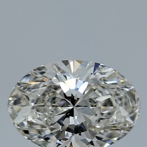 Lab Created 1.55 Carat H-VVS2 Oval Diamond