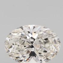 Lab Created 2.14 Carat H-VS1 Oval Diamond