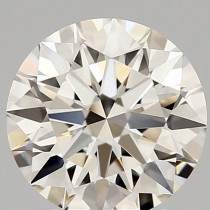 Lab Created 2.37 Carat G-VS1 Round Diamond