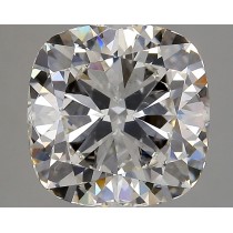 Lab Created 4.04 Carat H-VS2 Cushion Cut Diamond Lab Created 4.04 Carat H-VS2 Cushion Cut Diamond