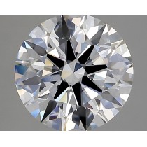 Lab Created 3.30 Carat F-VS1 Round Diamond