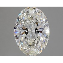 Lab Created 3.41 Carat H-VS2 Oval Diamond Lab Created 3.41 Carat H-VS2 Oval Diamond