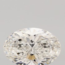 Lab Created 2.00 Carat G-VS1 Oval Diamond