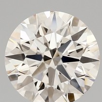 Lab Created 2.43 Carat G-VS2 Round Diamond