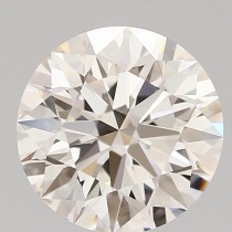 Lab Created 2.60 Carat G-VS1 Round Diamond