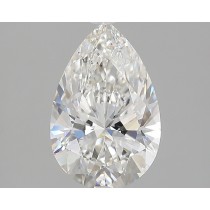 Lab Created 2.66 Carat G-SI1 Pear Shaped Diamond Lab Created 2.66 Carat G-SI1 Pear Shaped Diamond