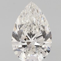 Lab Created 2.24 Carat F-VS2 Pear Shaped Diamond