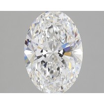 Lab Created 2.46 Carat F-VS1 Oval Diamond Lab Created 2.46 Carat F-VS1 Oval Diamond
