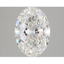 Lab Created 3.24 Carat G-SI1 Oval Diamond Lab Created 3.24 Carat G-SI1 Oval Diamond