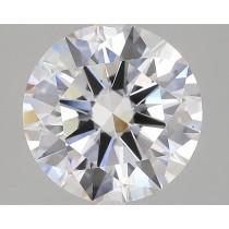 Lab Created 4.13 Carat G-VS1 Round Diamond