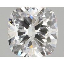 Lab Created 3.07 Carat G-SI1 Cushion Cut Diamond Lab Created 3.07 Carat G-SI1 Cushion Cut Diamond