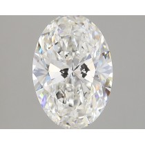 Lab Created 2.94 Carat H-VS1 Oval Diamond Lab Created 2.94 Carat H-VS1 Oval Diamond