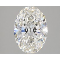 Lab Created 3.55 Carat H-VS2 Oval Diamond Lab Created 3.55 Carat H-VS2 Oval Diamond