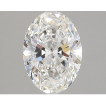 Lab Created 2.72 Carat G-VS2 Oval Diamond Lab Created 2.72 Carat G-VS2 Oval Diamond