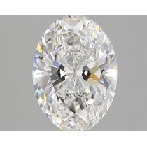 Lab Created 2.77 Carat H-VS1 Oval Diamond Lab Created 2.77 Carat H-VS1 Oval Diamond