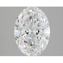 Lab Created 3.43 Carat F-VS2 Oval Diamond Lab Created 3.43 Carat F-VS2 Oval Diamond