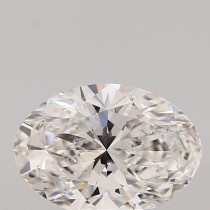 Lab Created 2.11 Carat F-VS1 Oval Diamond