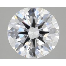 Lab Created 3.30 Carat F-VS1 Round Diamond