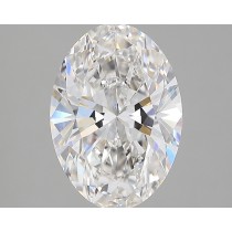 Lab Created 3.63 Carat G-VS1 Oval Diamond Lab Created 3.63 Carat G-VS1 Oval Diamond