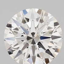 Lab Created 2.32 Carat G-SI1 Round Diamond Lab Created 2.32 Carat G-SI1 Round Diamond