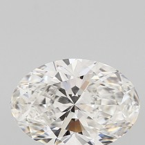 Lab Created 1.63 Carat F-VVS2 Oval Diamond