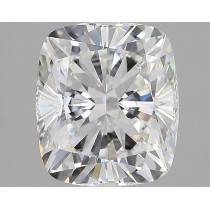 Lab Created 3.26 Carat G-VS2 Cushion Cut Diamond