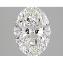 Lab Created 3.57 Carat G-VS1 Oval Diamond Lab Created 3.57 Carat G-VS1 Oval Diamond
