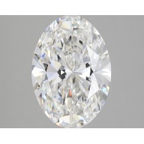 Lab Created 3.63 Carat G-VS2 Oval Diamond Lab Created 3.63 Carat G-VS2 Oval Diamond