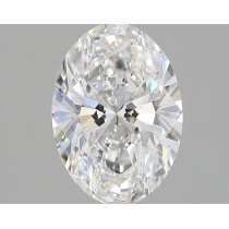 Lab Created 2.57 Carat F-VS1 Oval Diamond Lab Created 2.57 Carat F-VS1 Oval Diamond