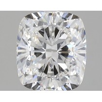 Lab Created 3.38 Carat F-VS2 Cushion Cut Diamond Lab Created 3.38 Carat F-VS2 Cushion Cut Diamond