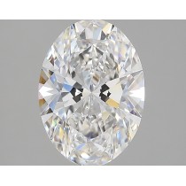 Lab Created 3.25 Carat F-VS2 Oval Diamond Lab Created 3.25 Carat F-VS2 Oval Diamond